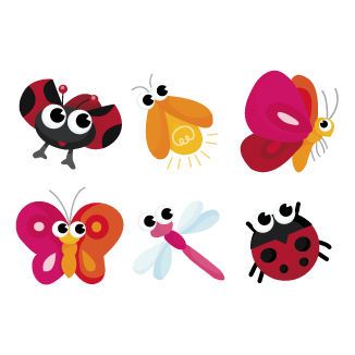 pretty bugs